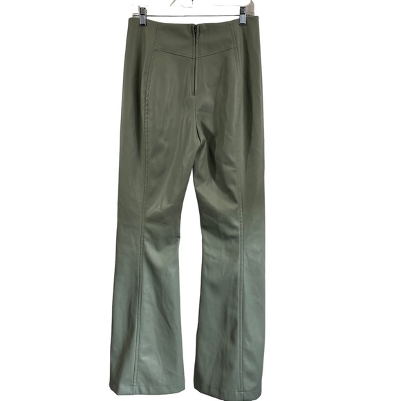 Free People We The Free Real Deal Slit Vegan Pants Seagrass Size 30 - Picture 4 of 14